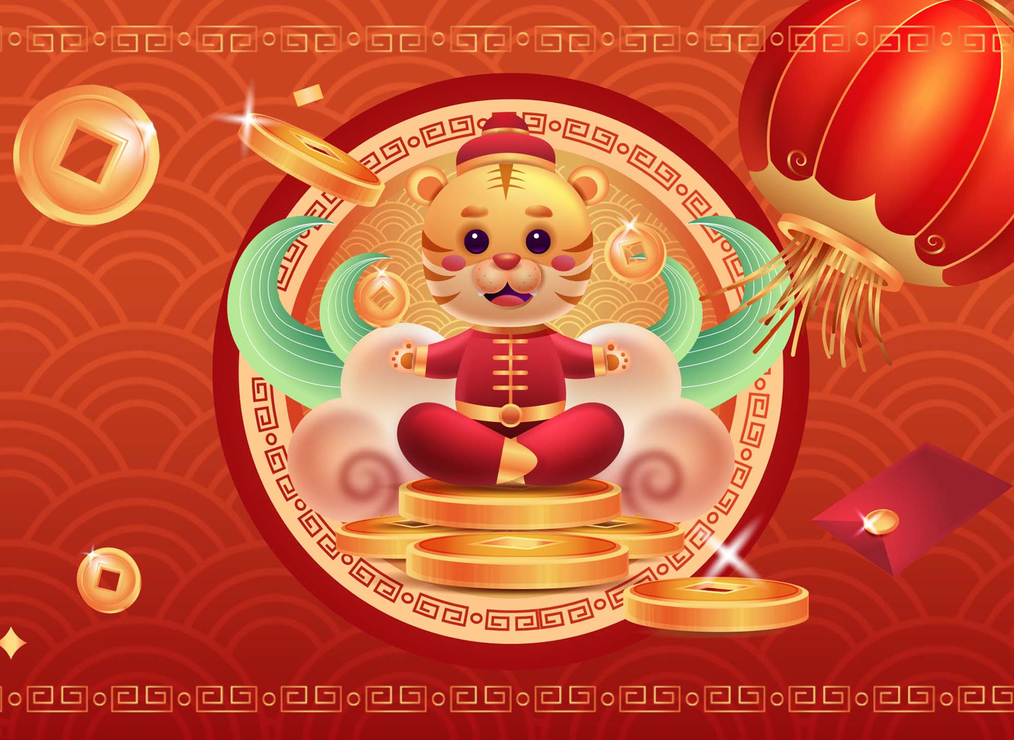 喜迎新春，虎年大吉！赫伟创意星空科技祝您新春快乐!